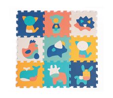 Ludi Foam Puzzle 90x90 cm Zwierzęta / od 10 miesięcy