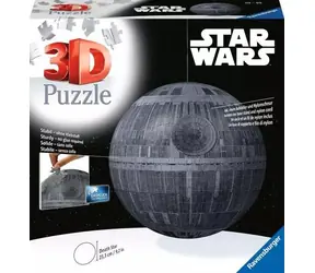 Ravensburger Puzzle 3D - Puzzle-Ball Star Wars: Gwiazda Śmierci / 540 elementów / od 10 lat