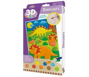 Kolorowanka Galt 3D - Dinozaury / od 6 lat