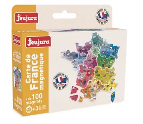 Jeujura Magnetyczna mapa Francji / od 3 lat