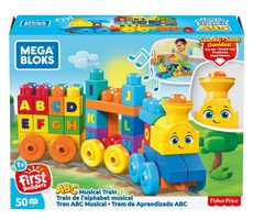Mega Bloks - Pociąg muzyczny / 50 kostek / od 1 roku