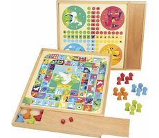 Jeujura Tradycyjne gry 2 w 1 z etui / od 3 lat