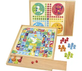 Jeujura Tradycyjne gry 2 w 1 z etui / od 3 lat