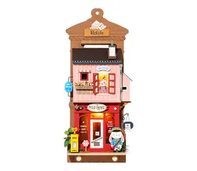 Miniaturowy wiszący domek Robotime Poczta / od 14 lat 