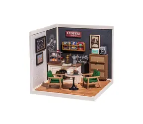 Miniaturowy dom Robotime Kawiarnia inspiracji / 14 lat 