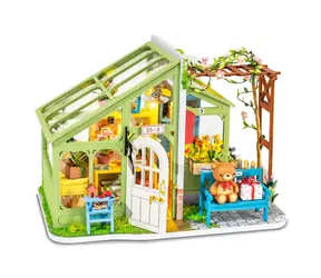 Miniaturowy domek Robotime Kwiaty na wiosenne spotkania / od 14 lat