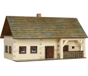 Zestaw do klejenia drewna Walachia Gospodarstwo / od 8 lat / 174 części / Poziom trudności: średni