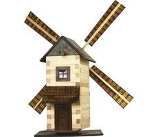 Walachia Zestaw do klejenia drewna Wiatrak / od 8 lat / 137 części / Poziom trudności: średni
