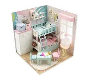Miniaturowy domek 2Kids Toys Przytulny pokój dziecięcy / od 14 lat