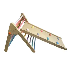 2Kids Toys Pikler trójkąt z tablicą pastelową / od 1,5 roku