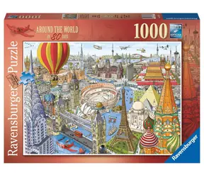 Ravensburger Dookoła świata w 80 dni / 1000 sztuk / od 14 lat
