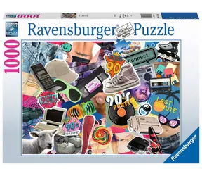 Ravensburger lata 90. / 1000 sztuk / od 14 lat