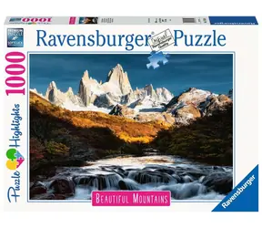 Ravensburger Zapierające dech w piersiach góry Mount Fitz Roy Patagonia / 1000 sztuk / od 14 lat