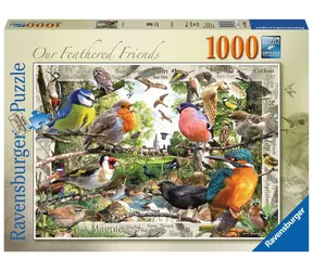 Ravensburger Nasi pierzaści przyjaciele / 1000 sztuk / od 14 lat