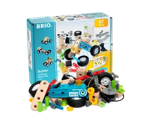 Brio Zestaw budowlany BUILDER z systemem pull-back / od 3 lat  