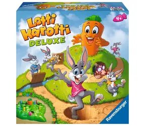 Ravensburger Lotti Karotti Deluxe / Czas trwania gry: 20 minut / Liczba graczy: 2-4 / od 4 lat