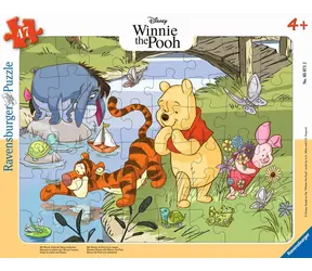 Ravensburger Disney: Kubuś Puchatek odkrywa naturę / 47 elementów / od 4 lat 
