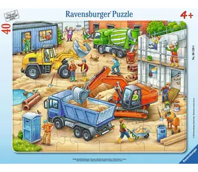 Ravensburger Duże samochody budowlane / 40 części / od 4 lat 
