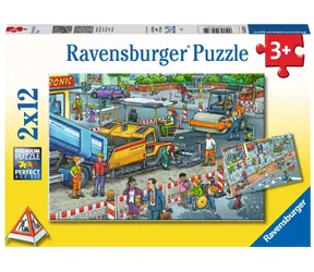 Ravensburger Prace budowlane - 2x12 części / od 3 lat 