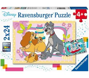 Bajki Ravensburger / 2x24 sztuki / od 4 lat 