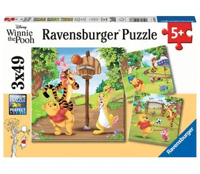 Ravensburger Disney: Kubuś Puchatek: Dzień sportu / 3x49 części / od 5 lat 