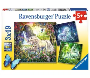 Ravensburger Piękne jednorożce / 3x49 sztuk / od 5 lat 