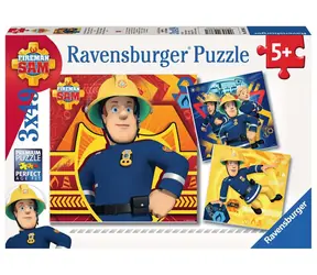 Ravensburger Strażak Sam: Wezwij Sama w nagłym wypadku - 3x49 elementów / od 5 lat 