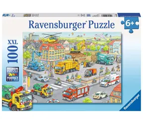 Maszyny Ravensburger w mieście / 100 sztuk / od 6 lat 