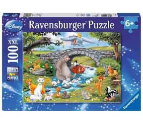 Ravensburger Disney: Przyjaciele zwierząt: Rodzina / 100 sztuk / od 6 lat 