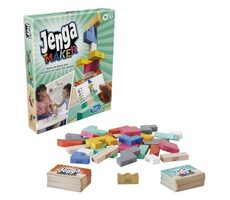 Hasbro Jenga Maker / Długość gry: 15+ minut / Liczba graczy: 2-6 / od 8 lat