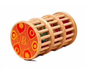 B-Toys Wałek z kulkami drewniany Rain Rush / od 18 miesiąca