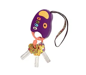 Kluczyki samochodowe B-Toys FunKeys fioletowe / od 6 miesiąca