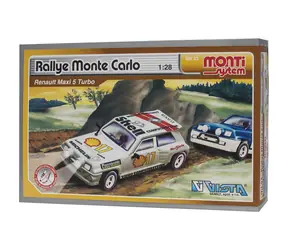 Zestaw konstrukcyjny SEVA Monti 23 Rallye Monte Carlo / 30 elementów / Skala: 1:28 / od 6 lat