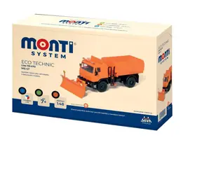 Zestaw konstrukcyjny SEVA Monti Eco Technic / 50 części / skala: 1:48 / od 6 lat