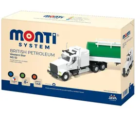 Zestaw konstrukcyjny SEVA Monti British Petroleum / 200 części / skala: 1:48 / od 8 lat