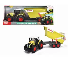 Ciągnik Dickie Farm CLAAS z przyczepą 64 cm / od 3 lat