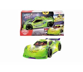 Samochód wyścigowy Dickie Go Action Speed Tronic 20 cm zielony / od 3 lat