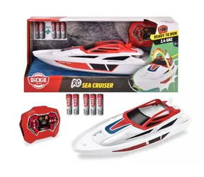 Dickie RC boat Sea Cruiser 34 cm / model RC / 1:48 / 2 kanały / 2.4 GHz / od 6 lat