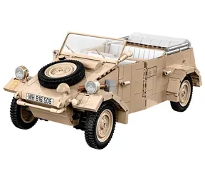 Cobi 2803 Niemiecki samochód dowodzenia Kübelwagen PKW TYP 82 / 1:12 / 1326 klocków / od 11 lat