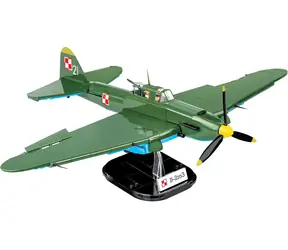 Cobi 5744 Rosyjski samolot myśliwski Iljuszyn IL-2M3 Szturmowik / 1:32 / 625 kostek / 2 figurki / od 7 lat