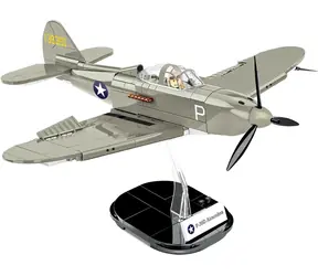 Cobi 5746 Amerykański samolot myśliwski Bell P-39D Airacobra / 1:32 / 361 kostek / 1 figurka / od 7 lat