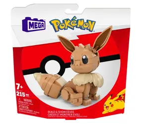 Mattel HDL84 Mega Bloks - Pokemon - Eevee / 215 elementów / od 8 lat 