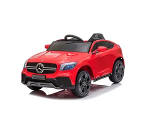 Elektryczny samochód dziecięcy Eljet Mercedes GLC coupé czerwony / 2x25 W / Prędkość: 3-5 km-h / Ładowność: 25 kg 