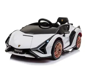 Eljet Samochód elektryczny dla dzieci Lamborghini Sian biały / 25 W / Prędkość: 3-5 km-h / Nośność: 25 kg 