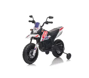 Eljet Dziecięcy motocykl elektryczny Aprilia RX125 biały / 50 W / Prędkość: 5,5-6 km-h / Nośność: 30 kg 