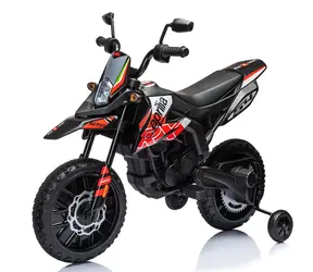 Eljet Dziecięcy motocykl elektryczny Aprilia RX125 czerwony / 50 w / Prędkość: 5,5-6 km-h / Nośność: 30 kg 