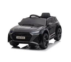 Elektryczny samochód dziecięcy Eljet Audi RS 6 czarny / 50 W / Prędkość: 2-3 km-h / Nośność: 30 kg 