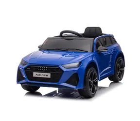Eljet Samochód elektryczny dla dzieci Audi RS 6 niebieski / 50 W / Prędkość: 2-3 km-h / Nośność: 30 kg 