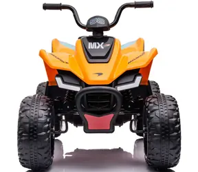 Dziecięcy quad elektryczny Eljet McLaren MCL35 pomarańczowy / 50 W / Prędkość: 3-6 km-h / Nośność: 30 kg 