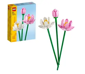 LEGO® Botanicals 40647 Kwiaty lotosu / Liczba sztuk: 220 / od 8 lat